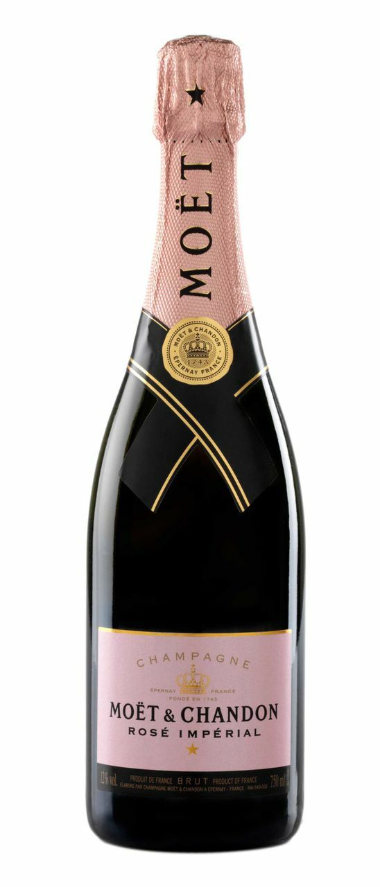 Moet & Chandon Rose Imperial Brut NV Champagne - Flask Fine Wine & Whisky