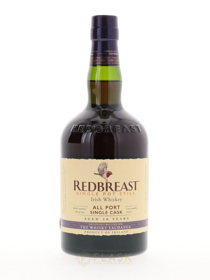 Redbreast 1989 30 Year Old All Port Single Cask #38635 / TWE 70cl - Flask Fine Wine & Whisky