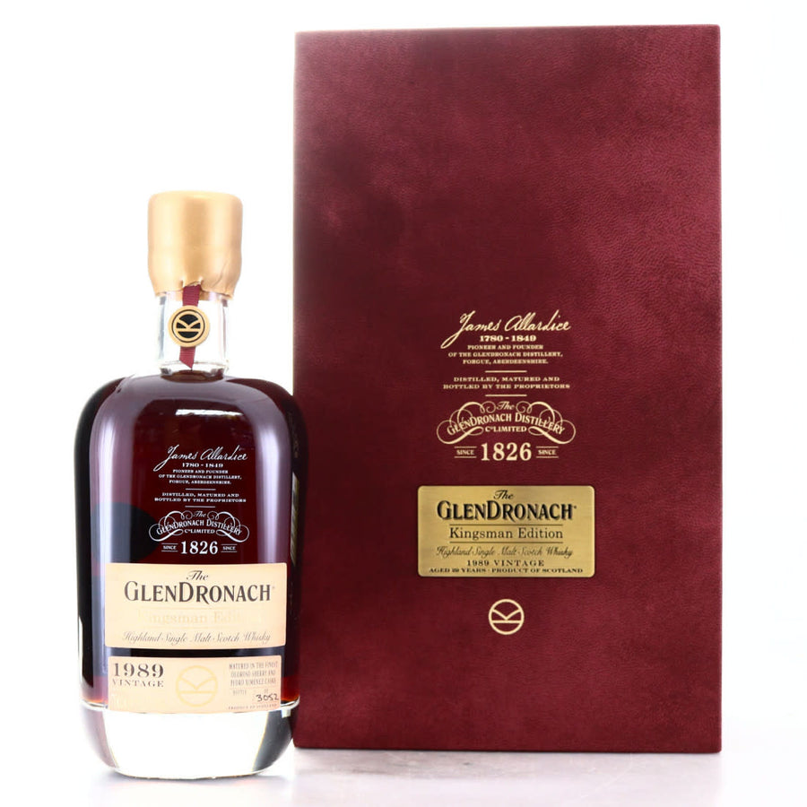 Glendronach Kingsman Edition 1989 Vintage 29 Year Old Single Malt Scotch - Flask Fine Wine & Whisky