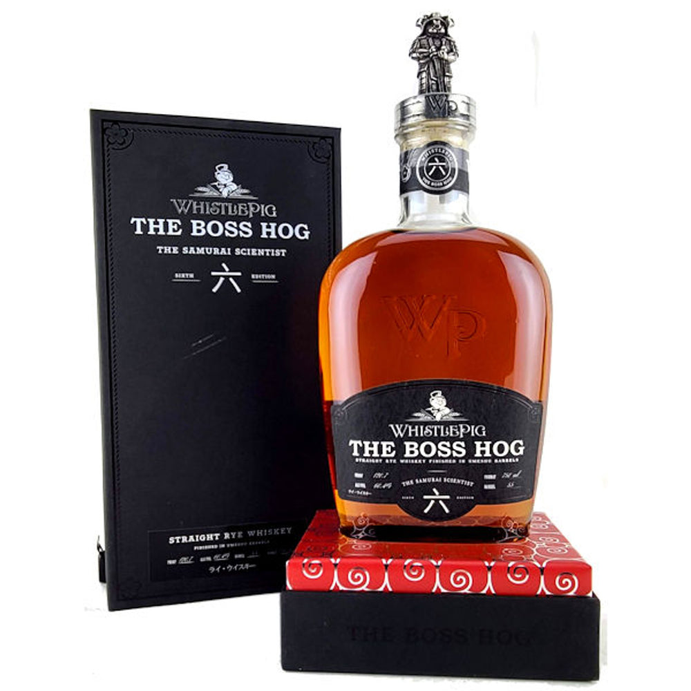 Whistle Pig Boss Hog VI Samurai Scientist with Box 750ml - Flask Fine Wine & Whisky