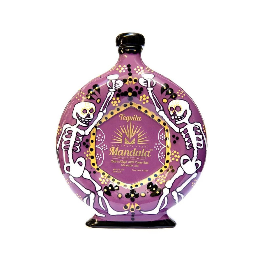 Tequila Mandala Extra Anejo Dia De Los Muertos Edition (2021) 1 Liter - Flask Fine Wine & Whisky